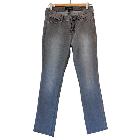 LRL Ralph Lauren Jeans Classic Straight Gray Size 6 - Picture 1 of 9